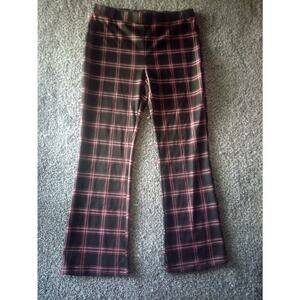 No Boundaries Pants Women Pre Owned Size XXL (19) Squares Design